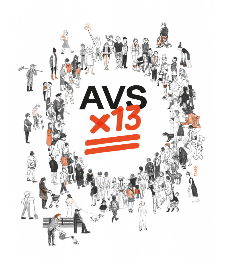 AVS x 13