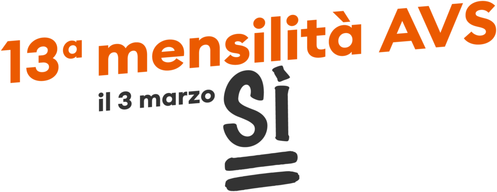 13a mensilità AVS: il 3 marzo SÌ!