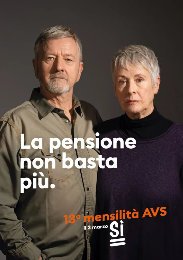 i volantini per la 13a mensilità AVS
