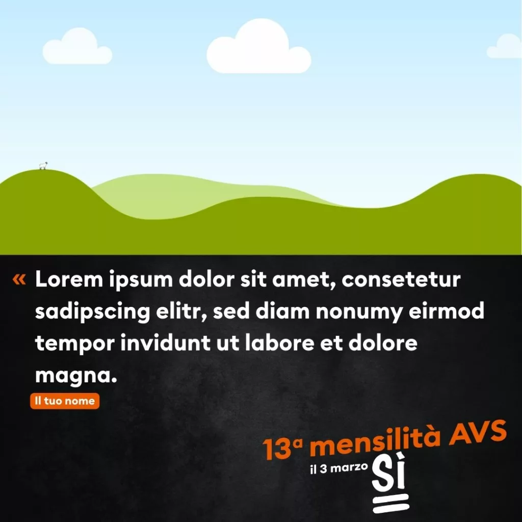 Immagine di esempio di testimonianza