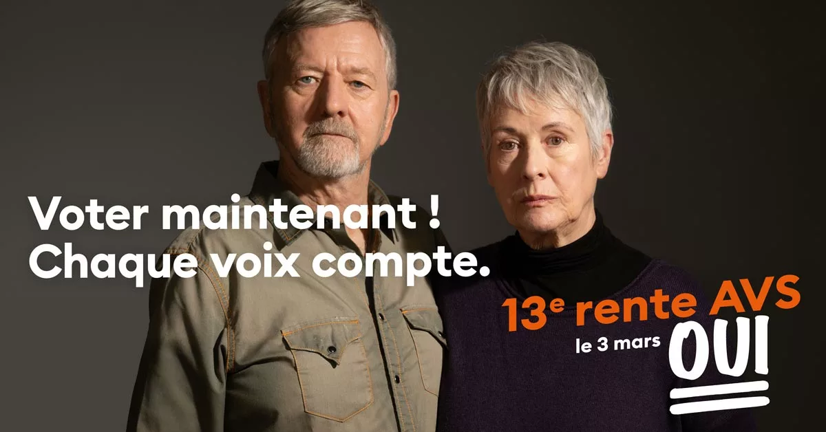 Voter maintenant ! Chaque voix compte.